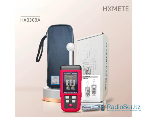 HXMETE HX8308A — профессиональный бесконтактный влагомер древесины
